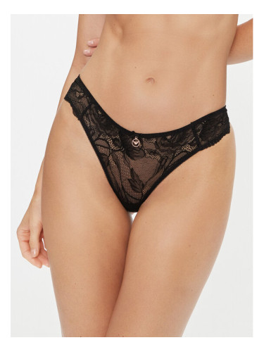 Emporio Armani Underwear Дамски бикини тип бразилиана 164397 3F206 00020 Черен