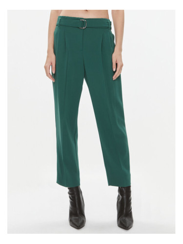 Boss Текстилни панталони Tapiah 50490037 Зелен Regular Fit