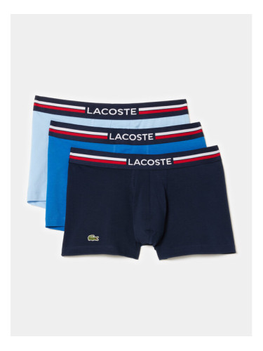 Lacoste Комплект 3 чифта боксерки 5H3386 Цветен