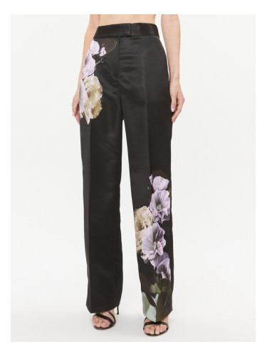 Ted Baker Текстилни панталони Nayaat 271678 Черен Wide Leg