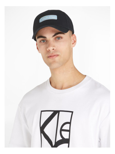 Calvin Klein Шапка с козирка Layerd Logo Bb Cap K50K510970 Черен
