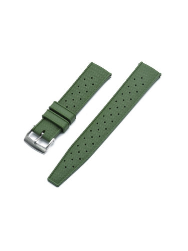 Каучукова каишка 22 мм, зелена, RMN-RWB017-22P-3A