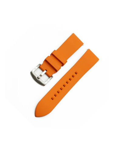 Каучукова каишка 22 мм, оранжева, RMN-RWB001-22P-4A2