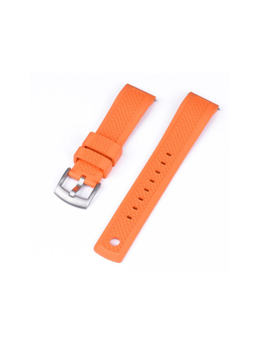 Каучукова каишка 22 мм, оранжева, RMN-RWB042-22P-4A2