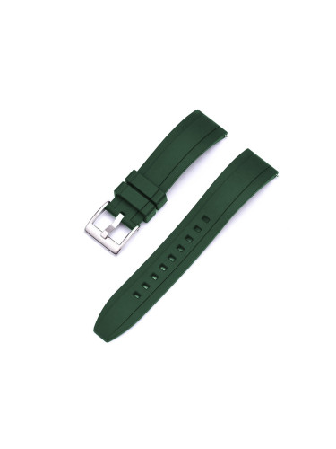 Каучукова каишка 20 мм, зелена, RMN-RWB041-20P-3A