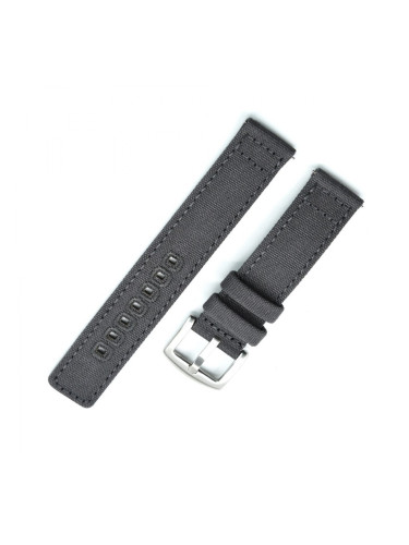 Текстилна каишка 22 мм, сива, RMN-CWB007-22C-8A