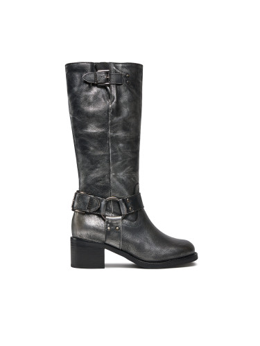 Ботуши Bronx High boots 14291-M Gunmetal/Black 1812