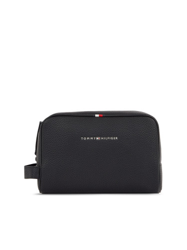 Несесер Tommy Hilfiger Essential PU AM0AM09508 Черен