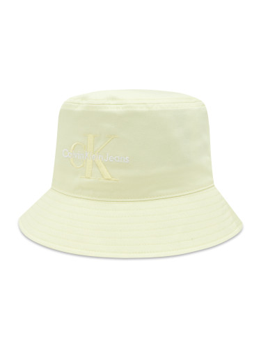 Текстилна шапка Calvin Klein Jeans K60K611029 Жълт