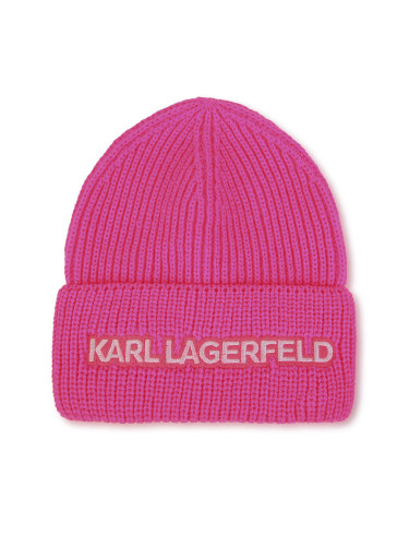 Шапка Karl Lagerfeld Kids Z11063 Розов