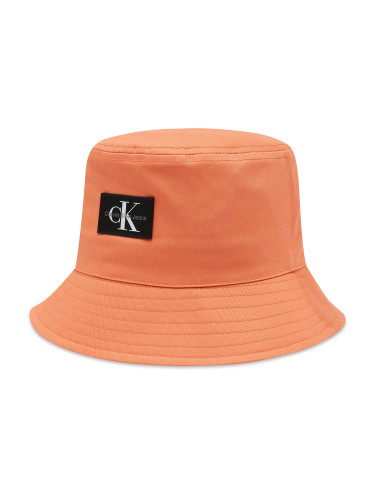 Текстилна шапка Calvin Klein Jeans K50K510790 Оранжев