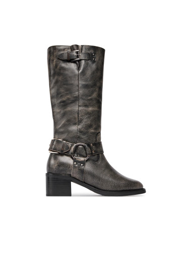 Ботуши Bronx High boots 14291-A Черен