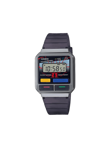 Часовник Casio Vintage Edgy Stranger Things A120WEST-1AER Сив