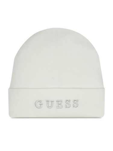 Шапка Guess AW9251 WOL01 Бял