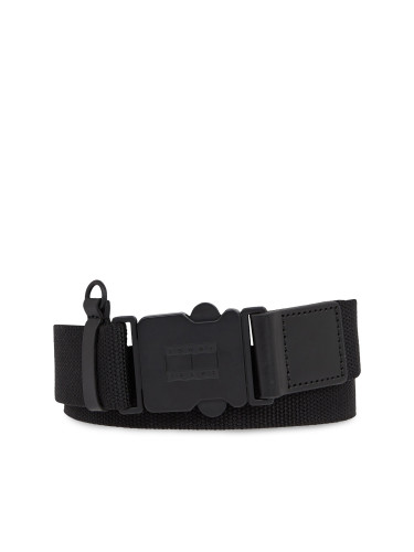 Мъжки колан Tommy Jeans Tjm Item Belt AM0AM11667 Черен