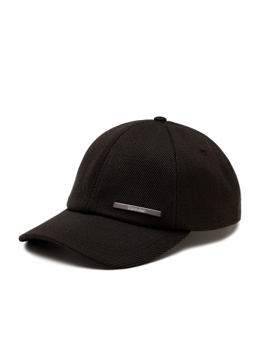 Шапка с козирка Calvin Klein Modern Bar Bb Cap K50K511309 Черен