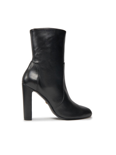 Боти Stuart Weitzman Vida 100 Zip Bootie SG232 Черен