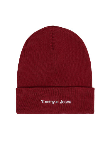 Шапка Tommy Jeans Tjw Sport Beanie AW0AW15473 Виолетов