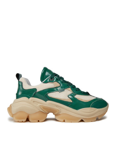 Сникърси Bronx Platform sneakers 66461B-OA Emerald Green/Oatmilk 3735
