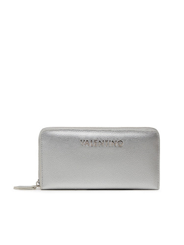 Голям дамски портфейл Valentino Divina VPS1R4155G Сребрист