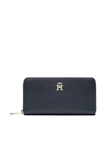 Портфейл Tommy Hilfiger Emblem AW0AW15181 Тъмносин