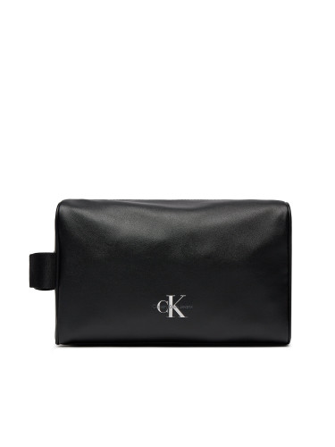 Несесер Calvin Klein Jeans Monogram Soft Washbag K50K511443 Черен