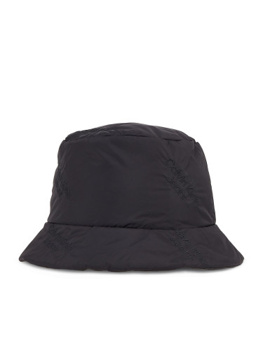 Капела Calvin Klein Jeans Puffy Aop Bucket Hat K60K611261 Черен