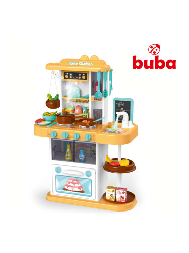 Детска кухня Buba Home Kitchen, 43 части, 889-163, оранжева