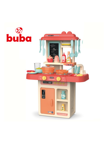 Детска кухня Buba Home Kitchen, 36 части, 889-170, розова