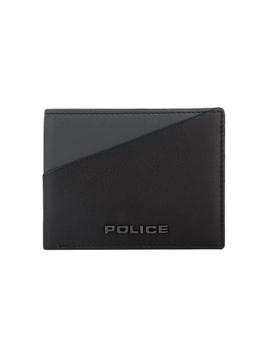 Мъжки портфейл Police - Boss, черен/тъмносин