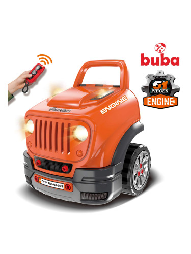 Детски интерактивен автомобил/игра Buba Motor Sport, 008-979 оранжев