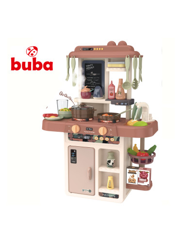Детска кухня Buba Home Kitchen, 42 части, 889-188, розова