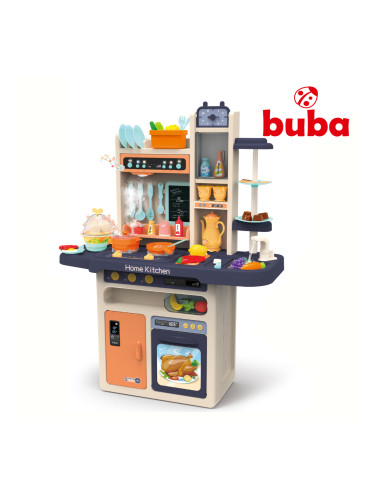 Детска кухня Buba Home Kitchen, 65 части, 889-161, сива