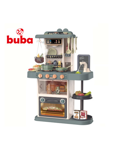 Детска кухня Buba Home Kitchen, 43 части, 889-183, сива