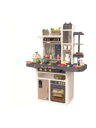 Детска кухня Buba Modern Kitchen, 65 части, 889-211, сива
