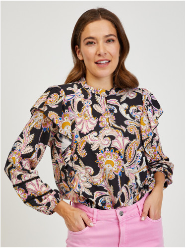 Black Women's Patterned Blouse ORSAY - Ladies