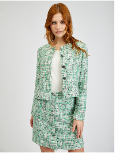 Orsay Green Women's Patterned Blazer - Women's
