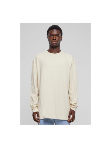 Oversized Open Edge Longsleeve sand