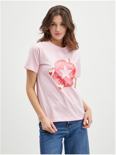 Pink Women's Converse T-Shirt