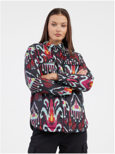 Black women's patterned jacket Desigual Eliot