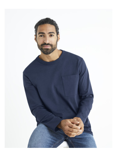 Celio Veboxml Long Sleeve T-Shirt - Mens