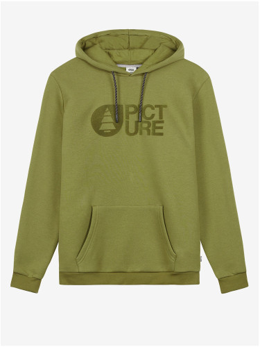 Light Green Men's Hoodie Picture Flock - Men