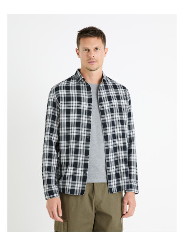 Celio Plaid Shirt Fadro - Men's