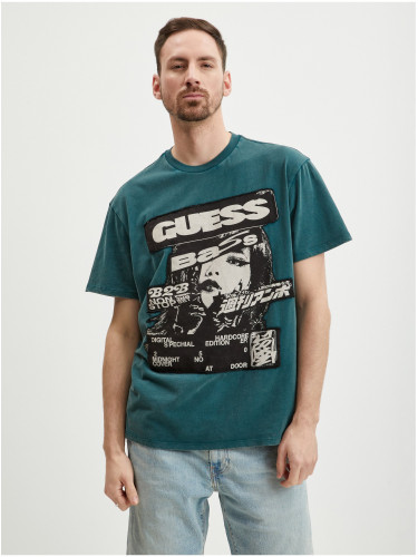 Electric Oil Men's T-Shirt Guess Music - Men