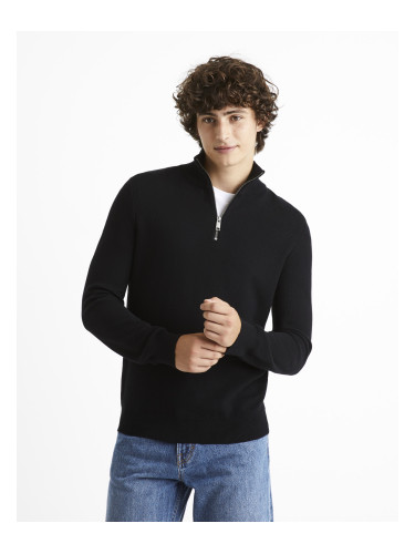 Celio Celim Sweater with Zipper Collar - Men's