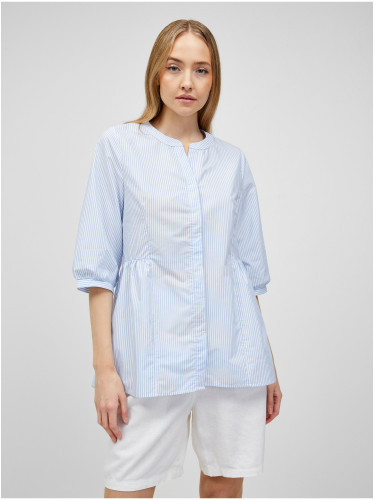 Light blue striped blouse ONLY Gale - Ladies