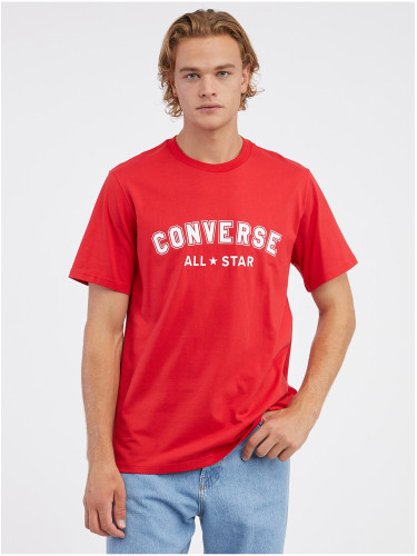Red Unisex Converse Go-To All Star T-Shirt