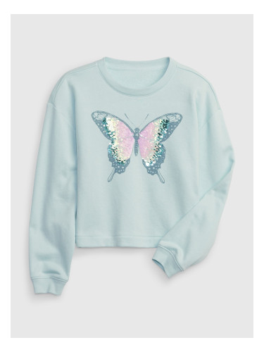 GAP Kids Sweatshirt with Sequins - Girls