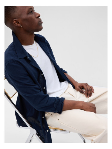 GAP Košeľa s prímesou ľanu - Mens