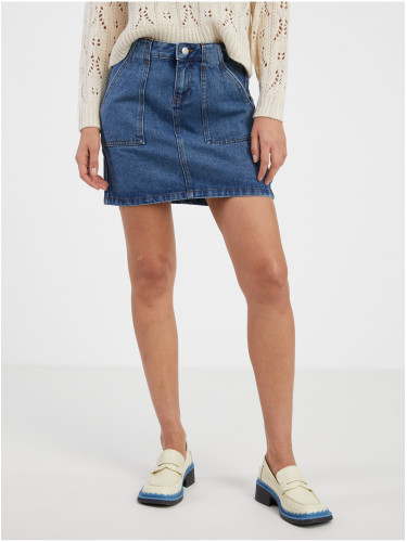 Blue denim skirt Noisy May Emily - Women